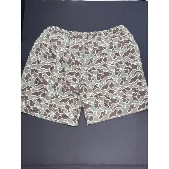 Southern Sass Smocks Preppy Classic Camoflage Elastic Drawstring Men's Shorts 2X - Picture 11 of 11